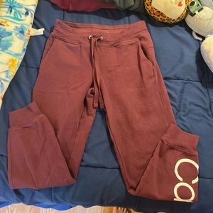 Red/ Calvin Klein sweats